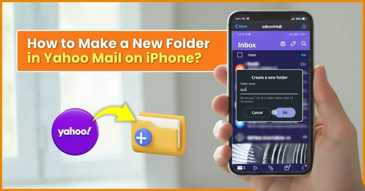 Make a New Folder in Yahoo Mail on iPhone
