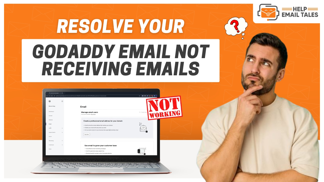 godaddy-email-not-receiving-emails-fix