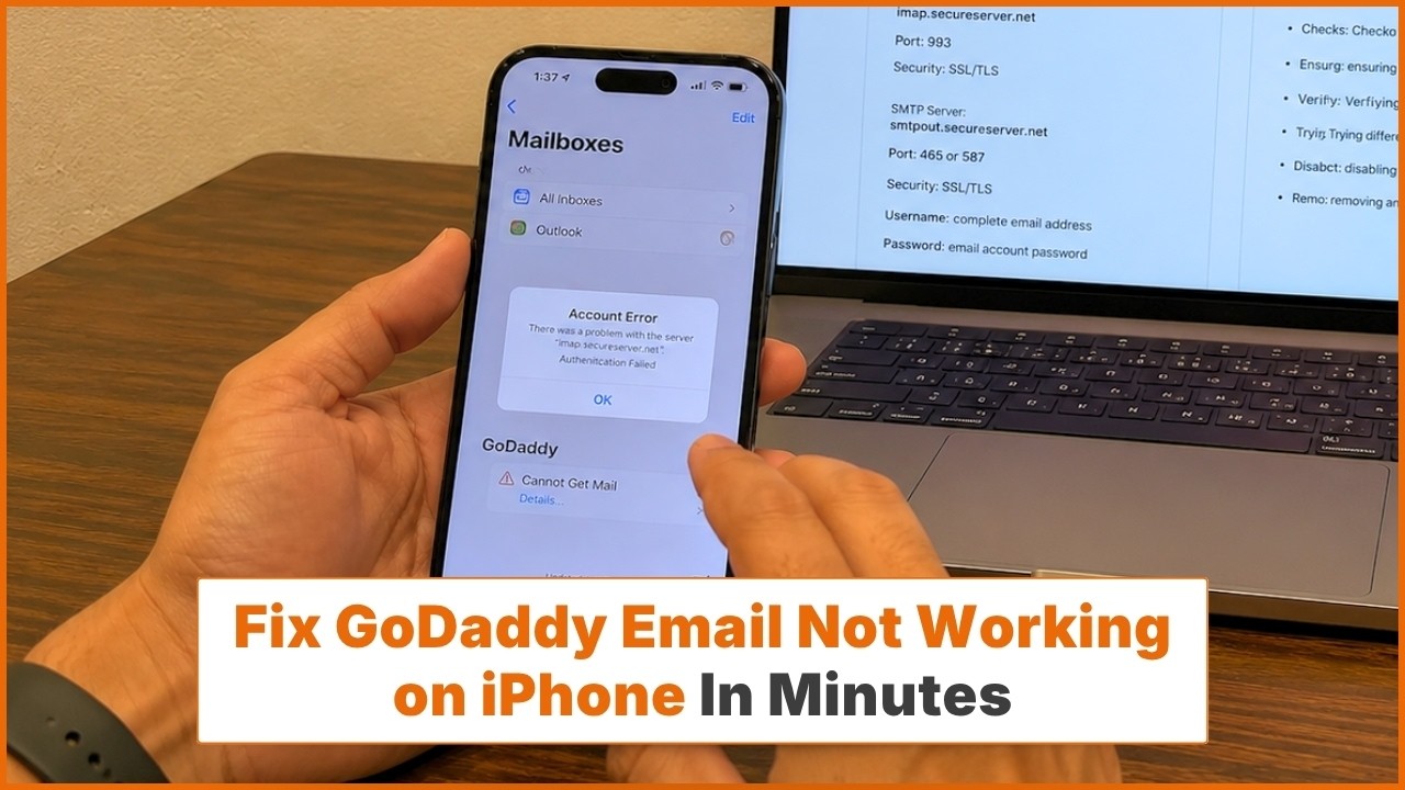 fix-godaddy-email-not-working-iphone-ios