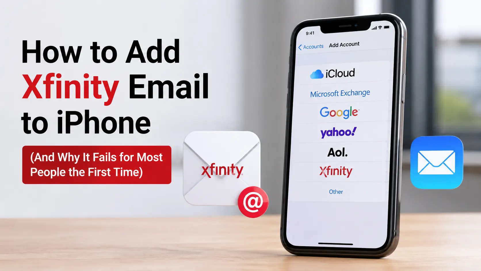 how-to-add-xfinity-email-to-iphone