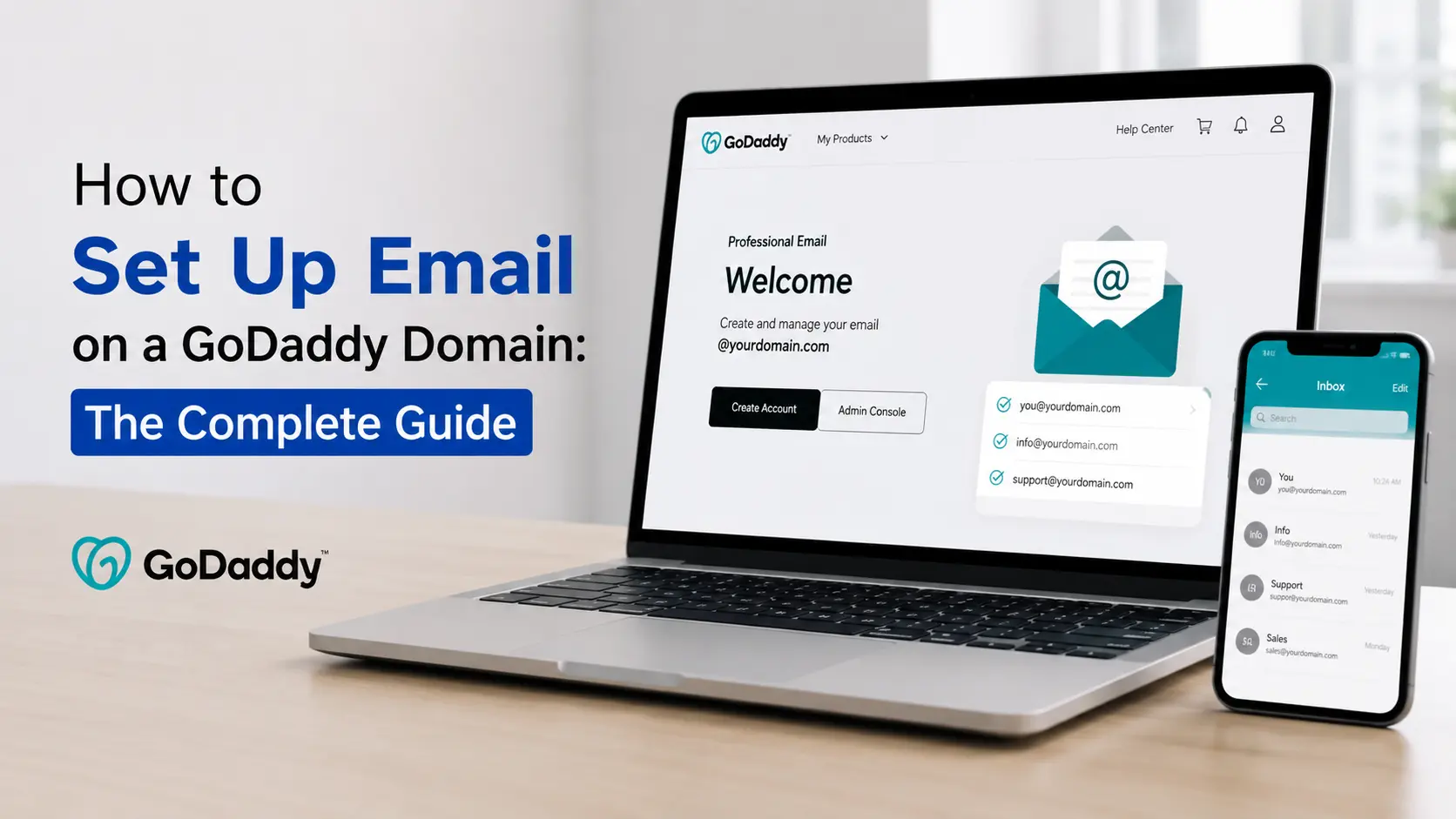 how-to-set-up-email-on-godaddy-domain