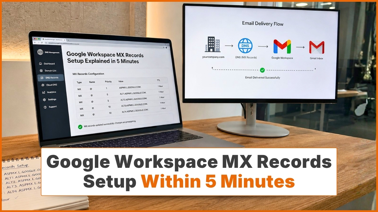 Google Workspace MX Records Setup Explained in 5 Minutes