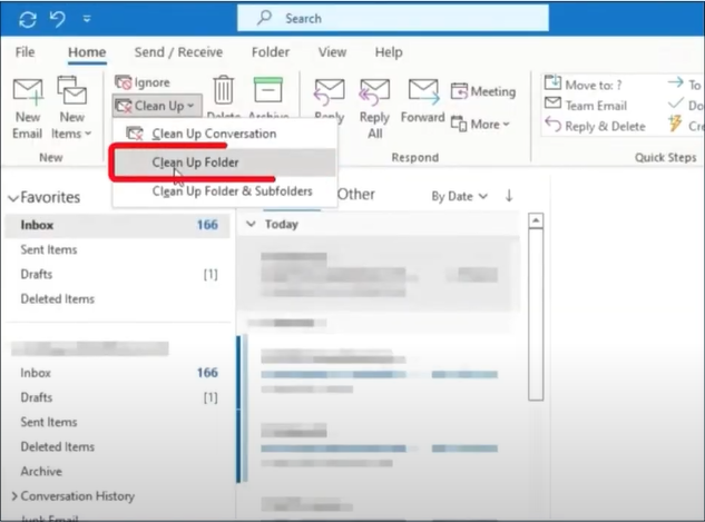 select-the-cleanup-folder