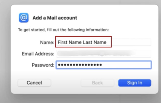 appear in the mail