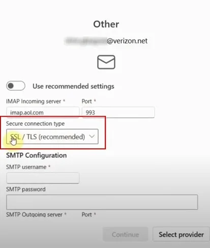 Ensure the Secure Connection