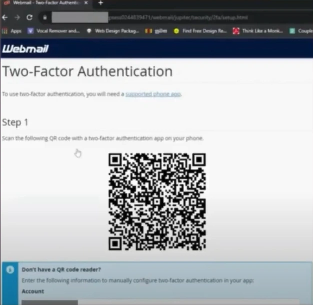 you may have to download the Google Authentication app if you haven’t