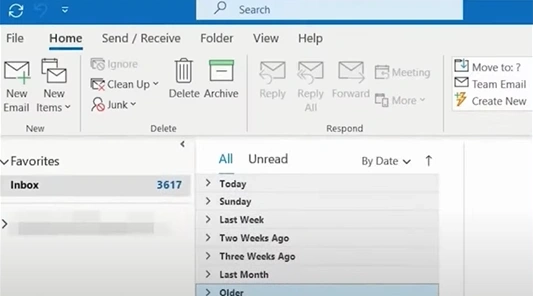 click the "File” option