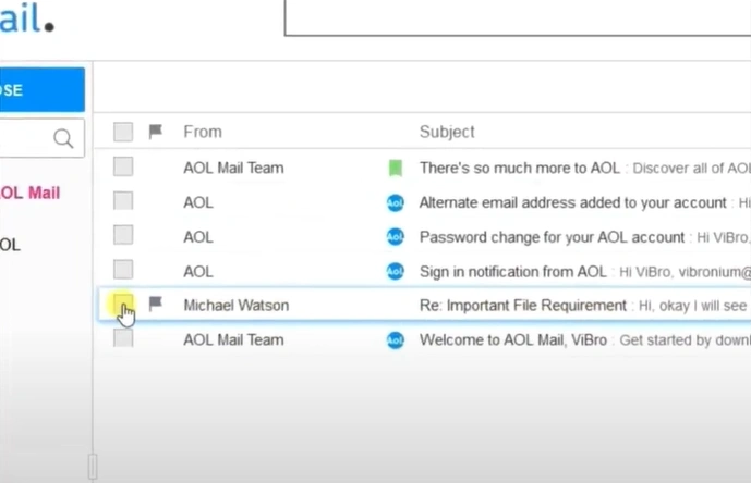 deleted email you want to recover