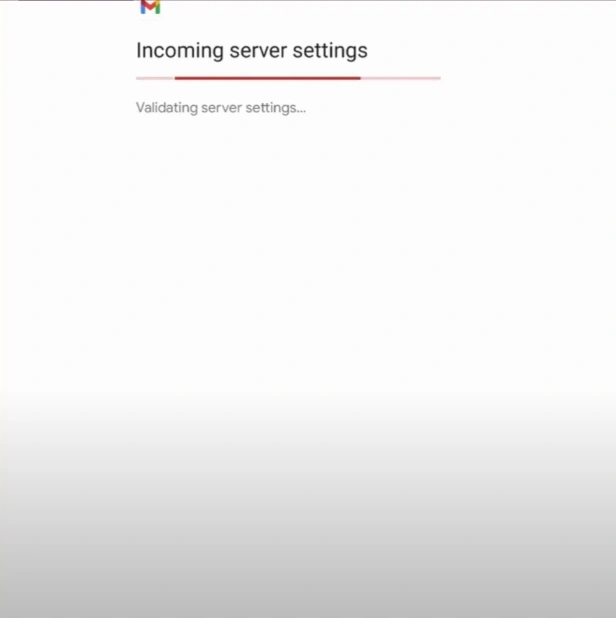 Wait to validate server settings again