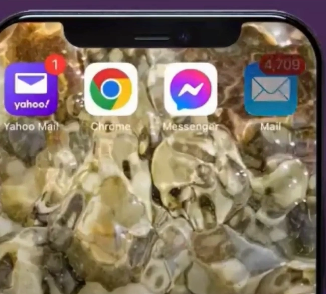 Launch your iCloud mail app