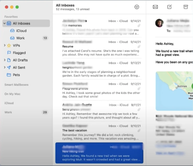 Launch your Mail app