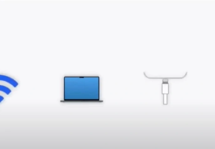 Back up the device