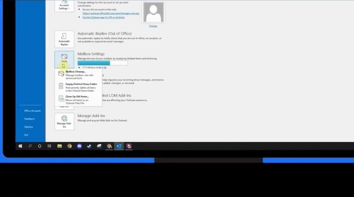 Click on "Info" and select "Tools
