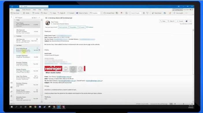 Open Outlook