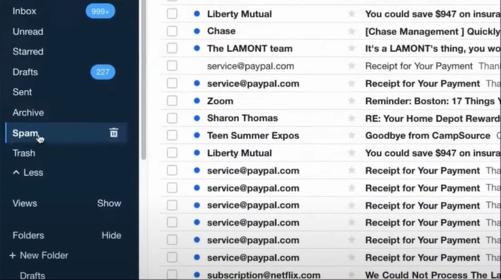 Open your Yahoo Mail account