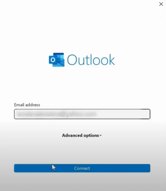 Enter your Yahoo email address