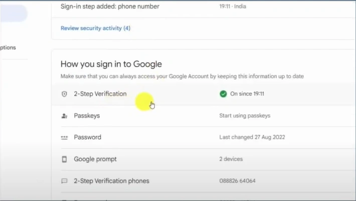 How you sign in to Google