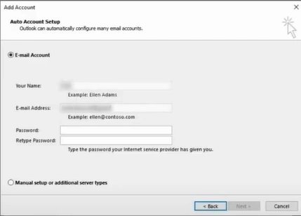 Your Name” and “E-mail Address