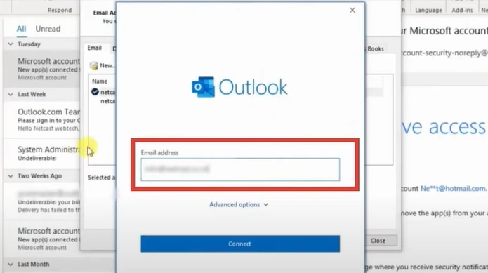 Enter your BT email address