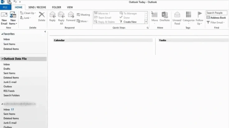 then click File at the top-left