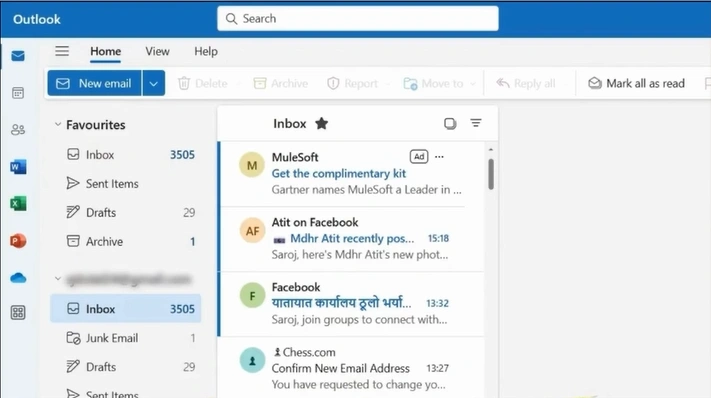 Configure Outlook for AOL Mail