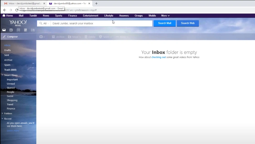 How to Forward Yahoo Mail to Gmail
