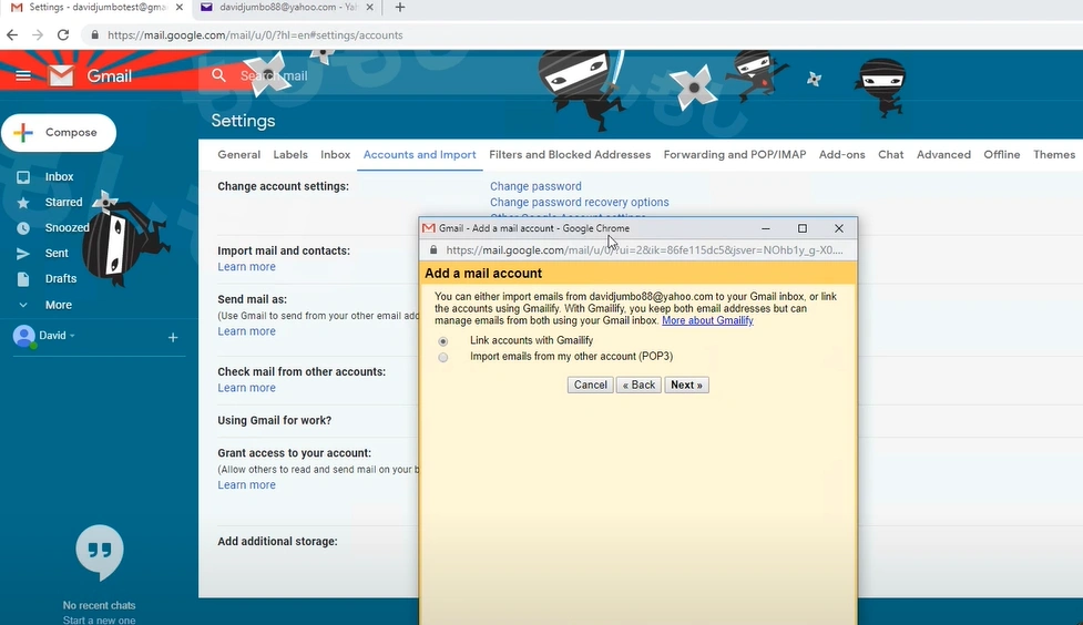 Select the radio button next to