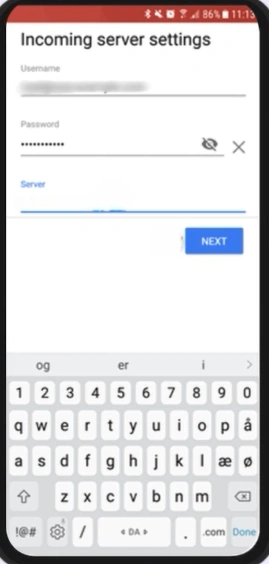 Enter your email ID and the correct