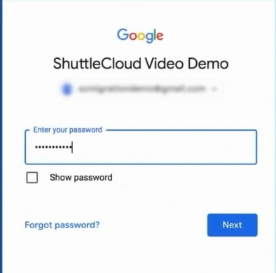 Sign in to your Gmail account