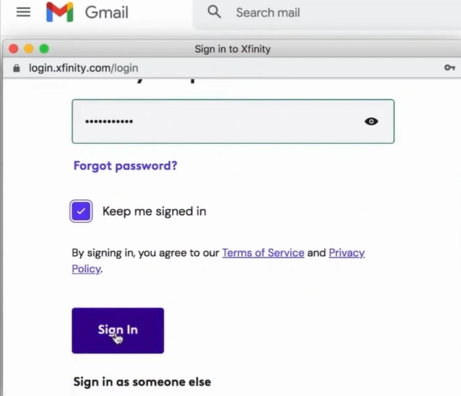 Enter your password