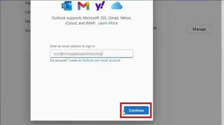 On the following screen