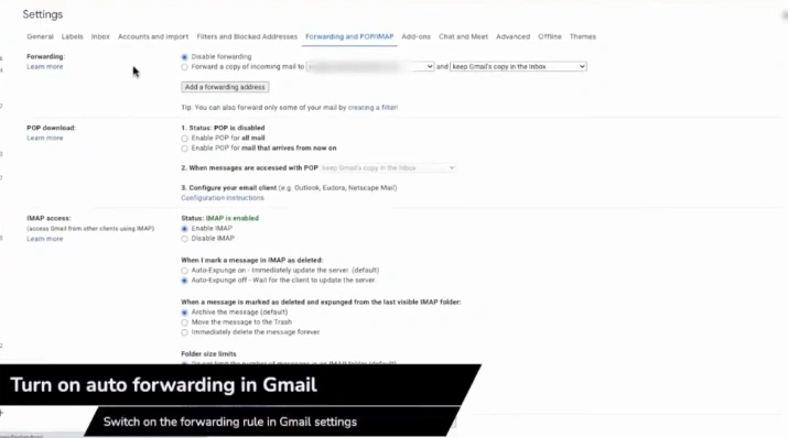 Forward a copy of incoming mail