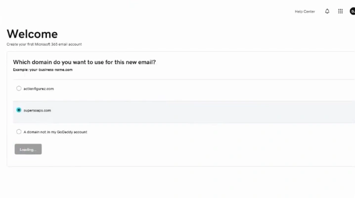 Click on the Continue button