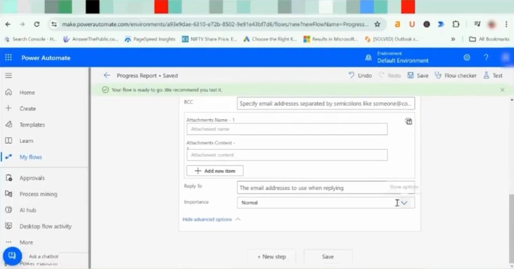 Add the details you prefer and click on the Save button
