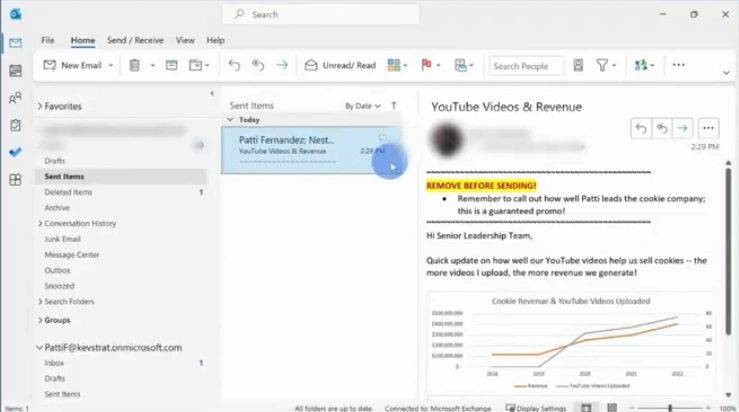 In your Outlook Mail