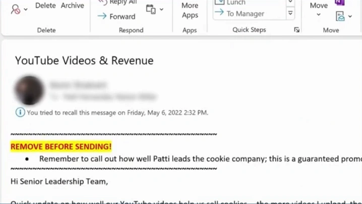 Confirm that you received a notification 