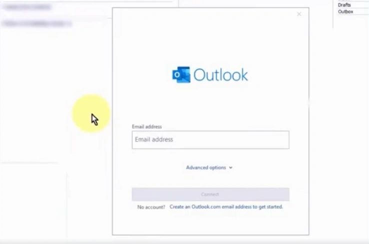 Enter the Bluehost email address you want to add