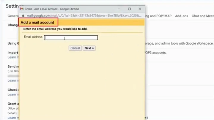Enter the Bluehost email address you want to add,