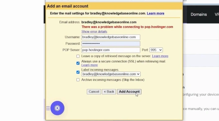 Add Account