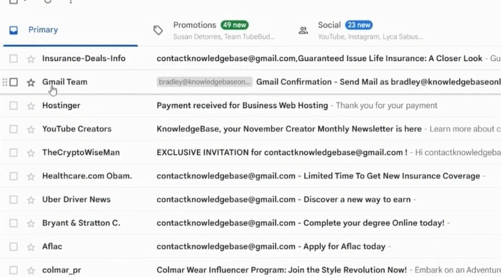  Open your Gmail and click the confirmation